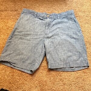 Ralph Lauren Light Blue Flat Front Shorts